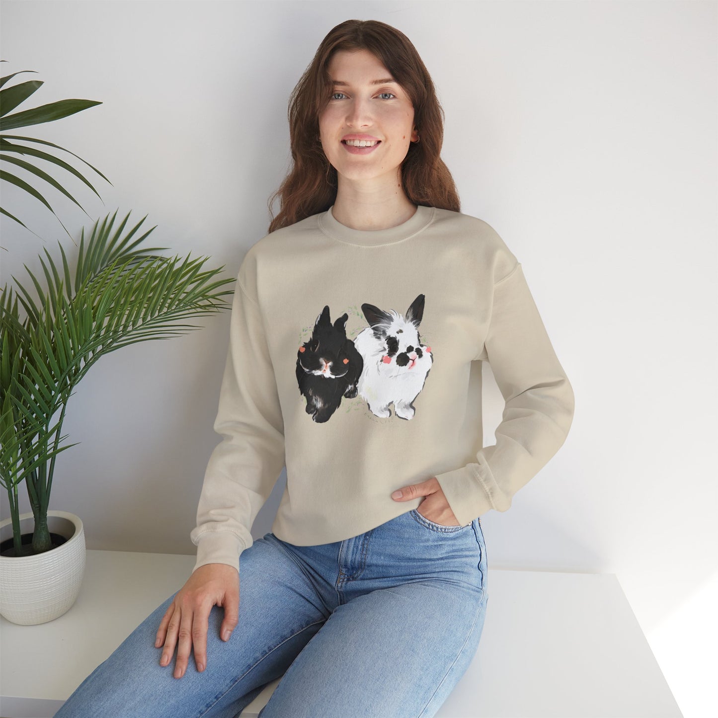 Bunny Love Sweatshirt – Cuddle in Style