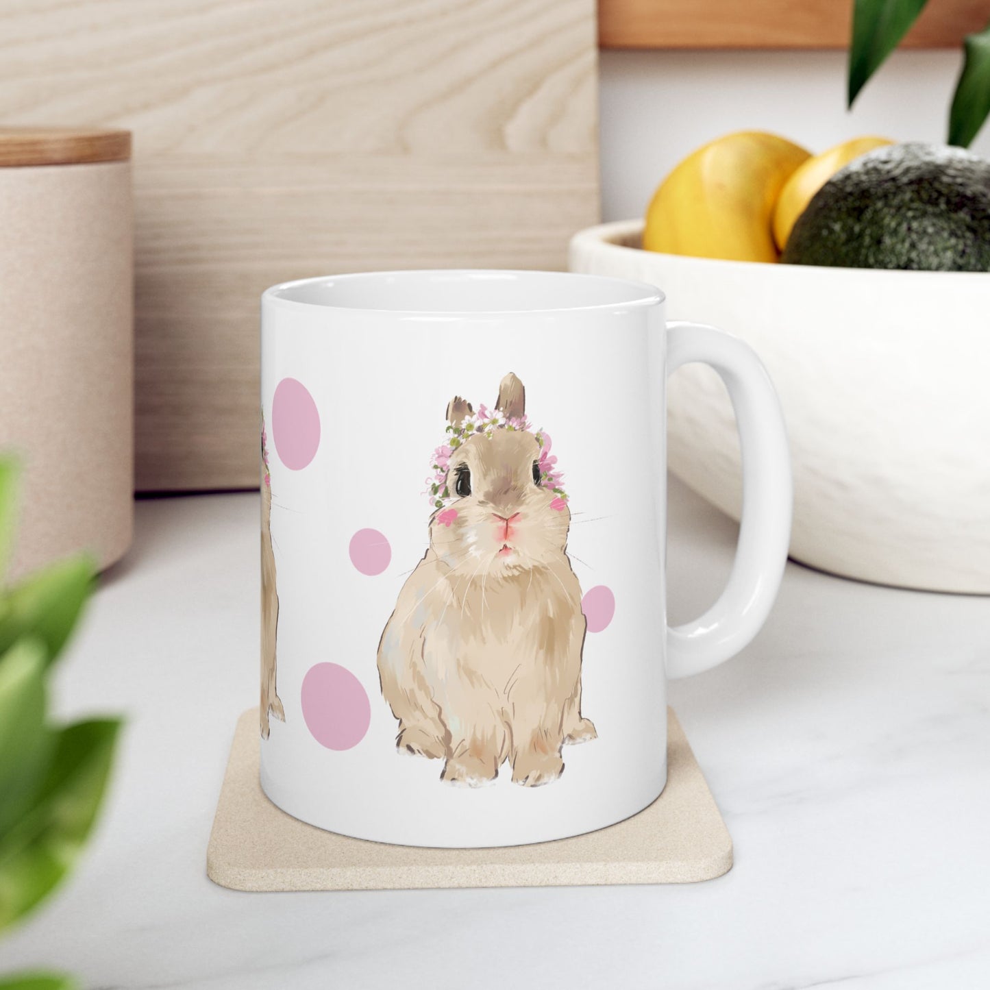 Bunny Mug – Sip with Your Bun