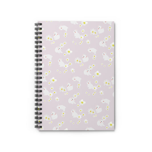 Bunny Notebook – Spiral Into Bun Thoughts