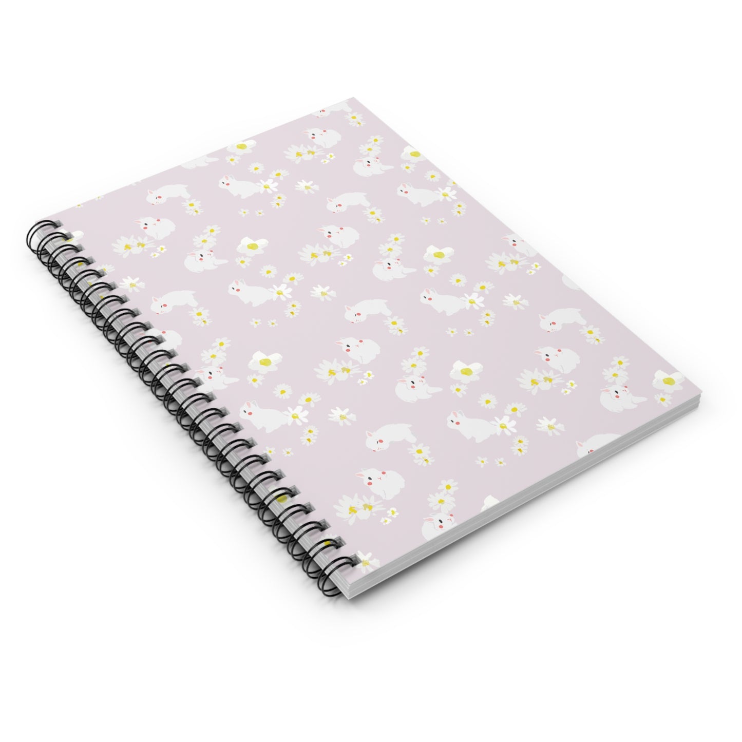 Bunny Notebook – Spiral Into Bun Thoughts