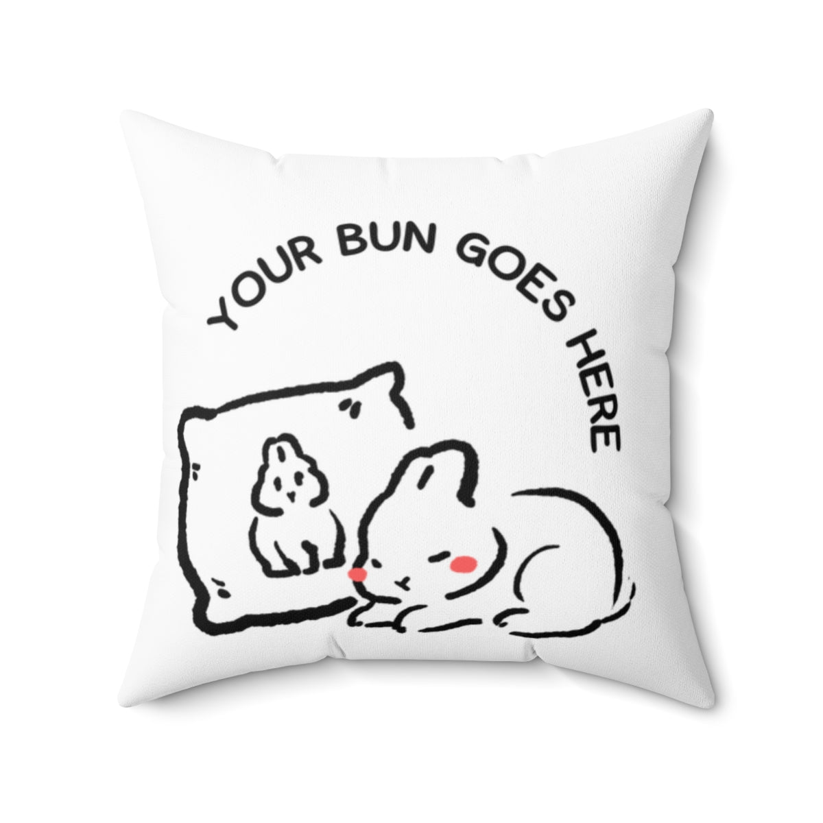 Bunny Cushion – Hug Your Bun