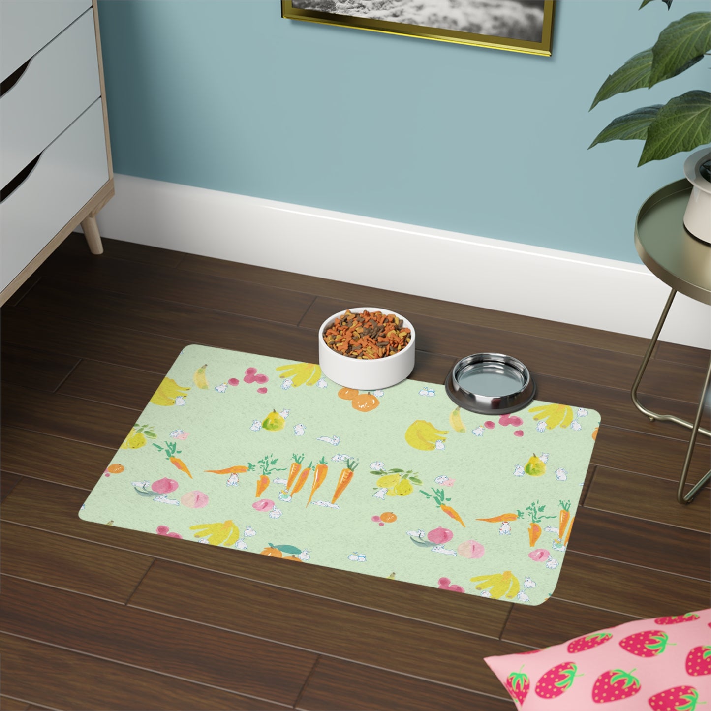Bunny Food Mat – Nom Nom Time